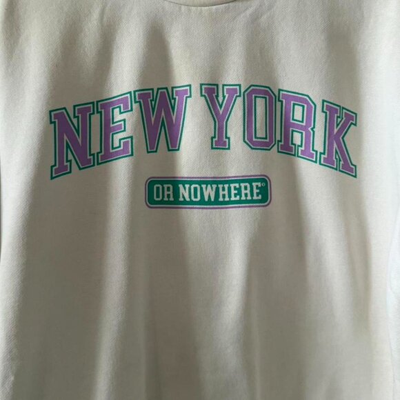 New York or nowhere crewneck hoodie - Picture 2 of 3